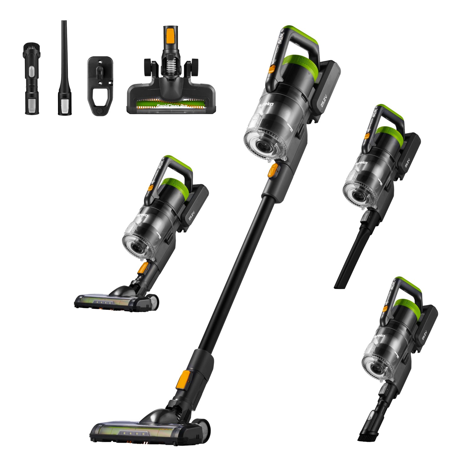 Eureka RapidClean Pro Lightweight Cordless Stick Vacuum, NEC285GR