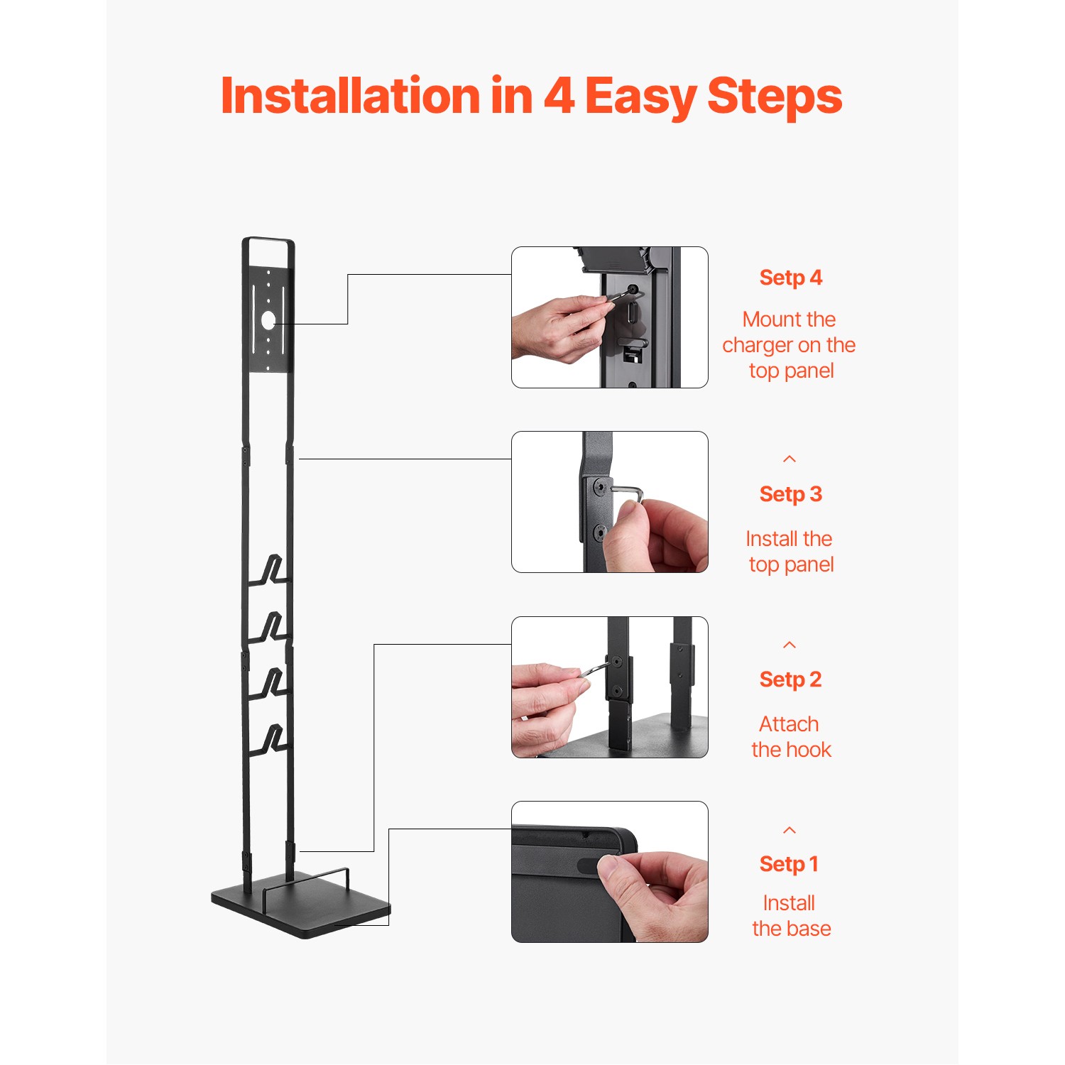 Vacuum Stand for Dyson V15 V11 V10 V8 V7 DC74 Stable Storage Bracket Holder