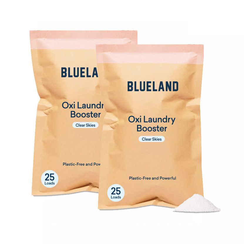 Blueland Oxi Laundry Booster Refills (Clear Skies) 17.6 oz (Pack of 2)