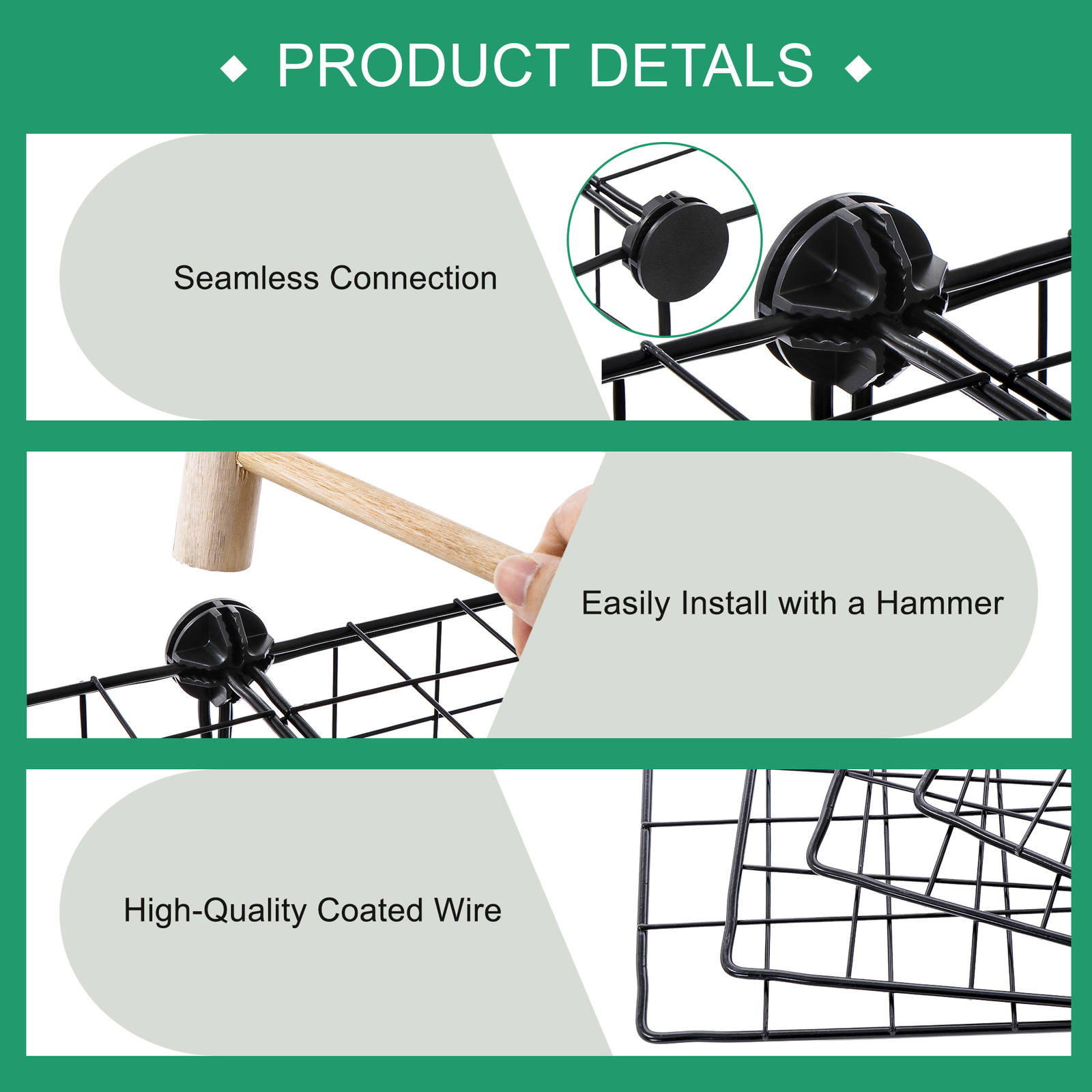 12-Cube Wire Cube Storage Organizer Shelving Wire Shelves Rack Modular Bookshelf