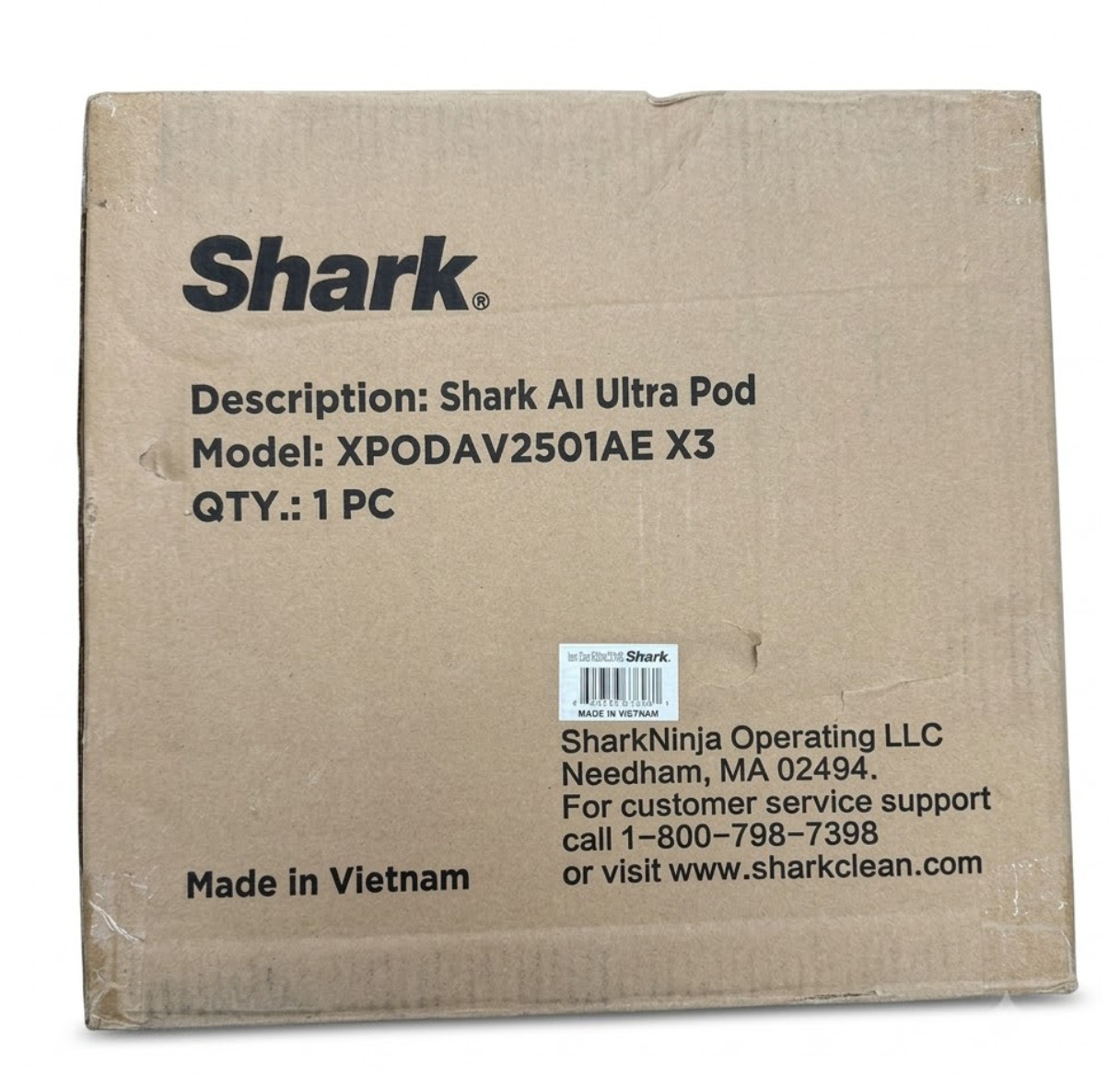 NIB Shark AI Ultra Pod Vacuum Part Housing Model XPODAV2501AE X3 OEM