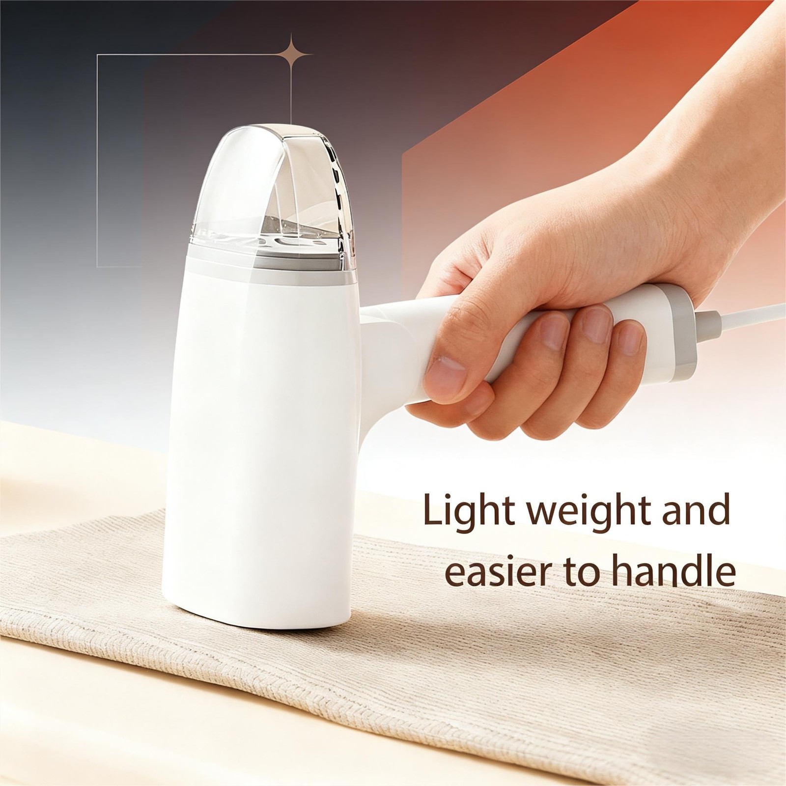 1300W 110V Portable Handheld Garment Travel Steamer Iron 10 Sec HeatUp