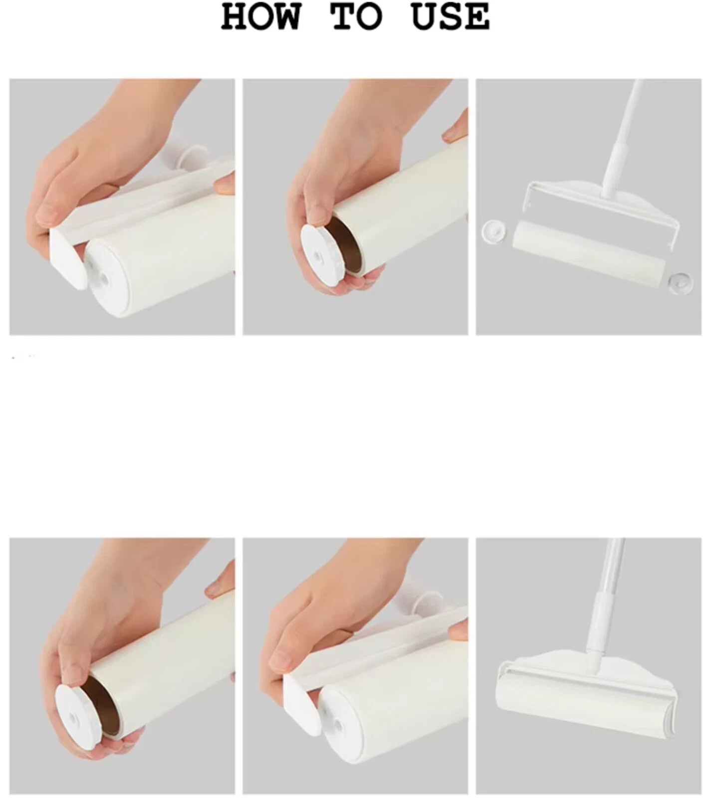 6/12-Pack Lint Roller Refills – 9.4″ Wide Extra Sticky for Pet Hair – 600 Sheets