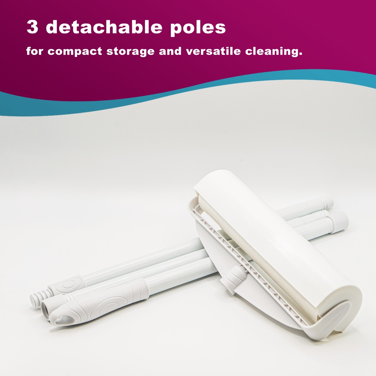Sticky Lint Roller + 300 Sheets/ 600 Sheets for Pet Hair Removal Floor Roller
