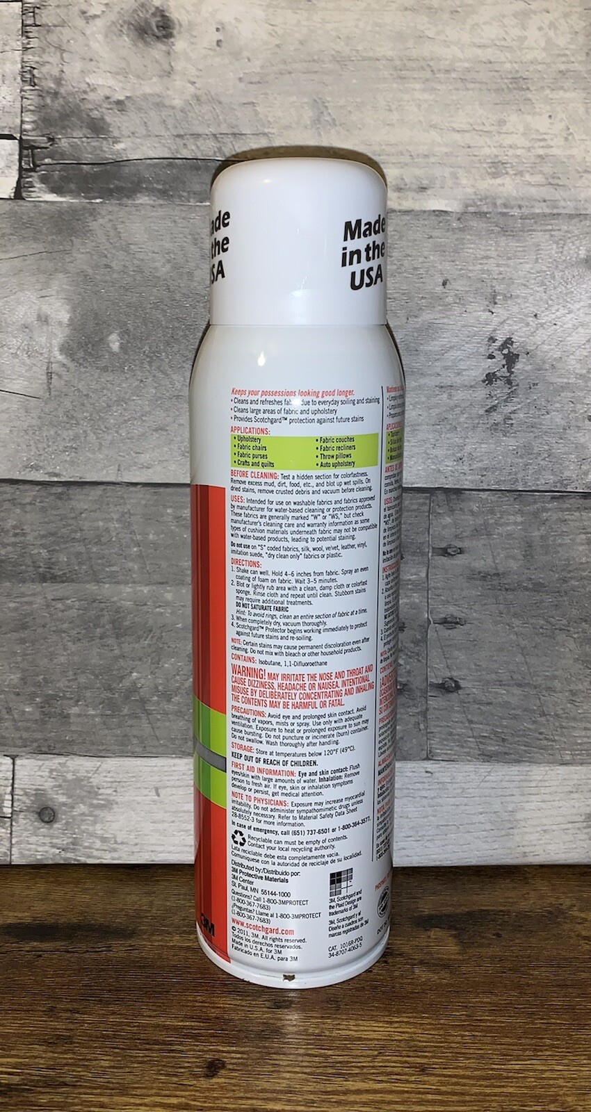 SCOTCHGARD Fabric & Upholstery Cleaner 16 Oz ~ Used Once ~ See Pictures