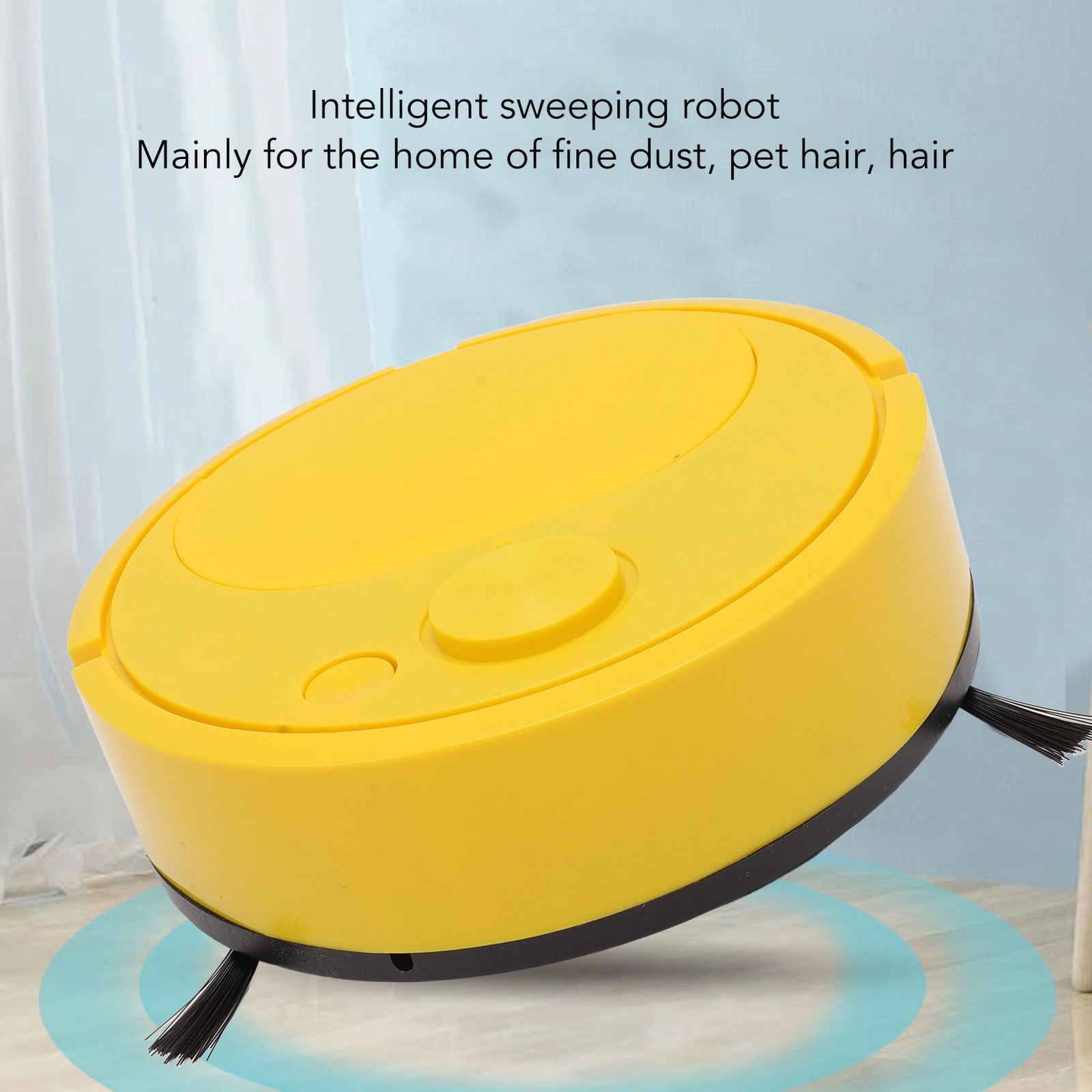 Smart Robot Vacuum Cleaner Multifunctional USB Charging Mini For Wooden Floor