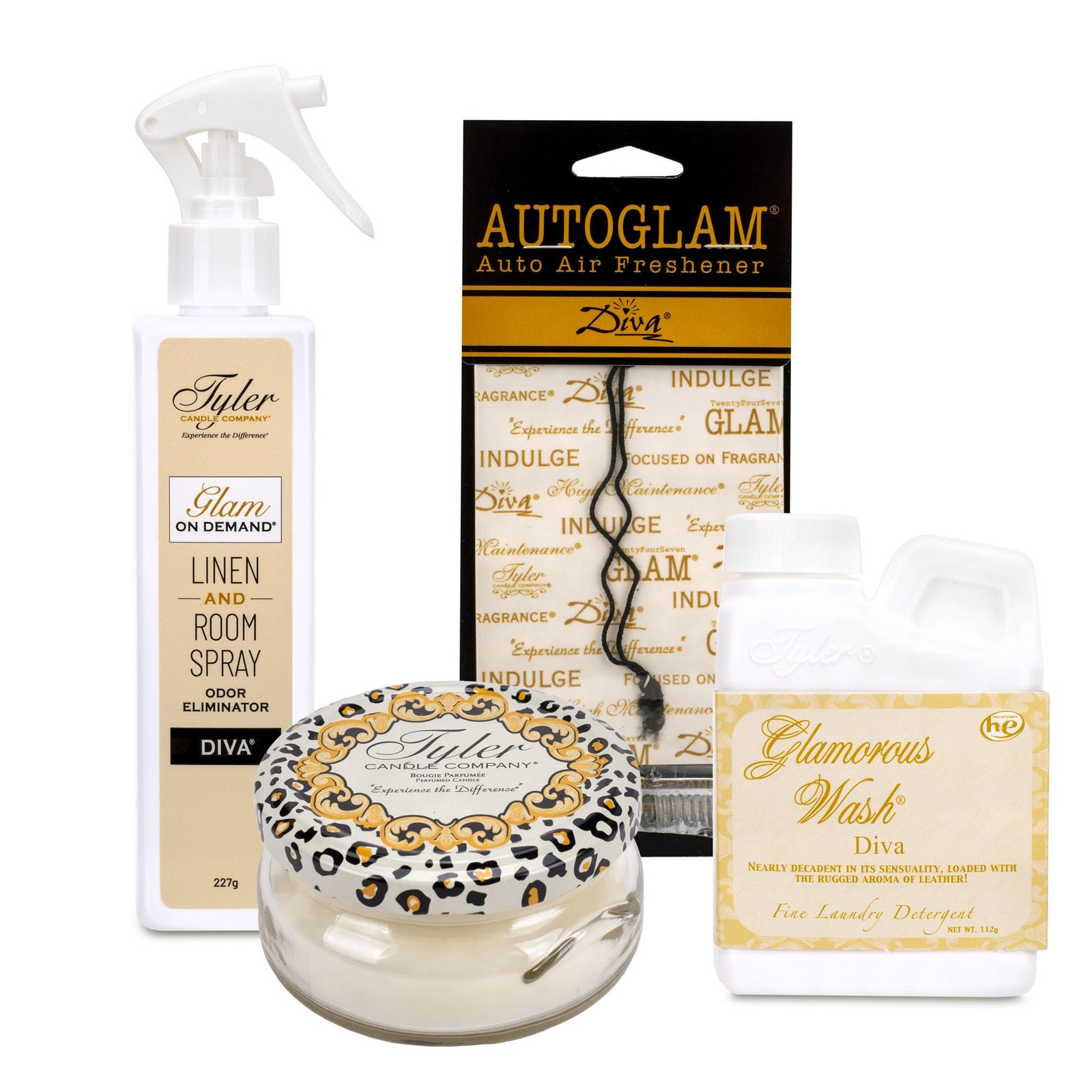 – Diva Glamorous Gift Suite VI – (On Demand Room Spary, Glamorous Wash, Jar C…