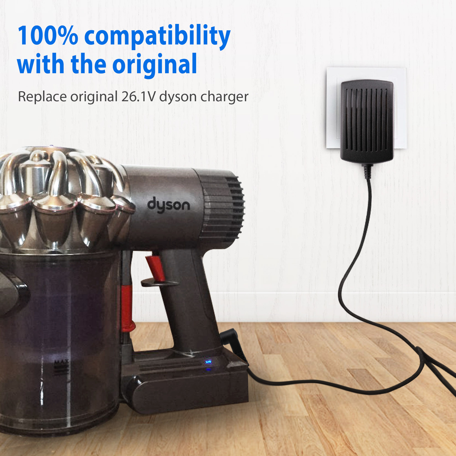 Charging Cord Charger for Dyson V6 V8 V7 DC58 DC59 DC61 DC62 SV03 SV04 SV05 SV06