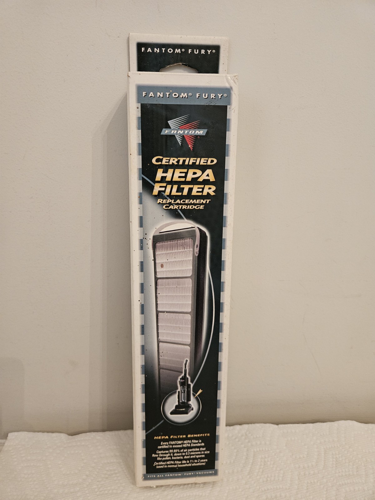OEM Fantom Fury Vacuum Replacement HEPA Filter Cartridge HRC400C