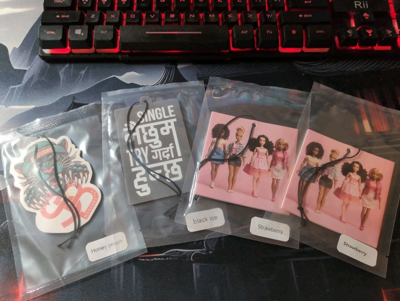 Miscellaneous Graphic Automotive Air Fresheners