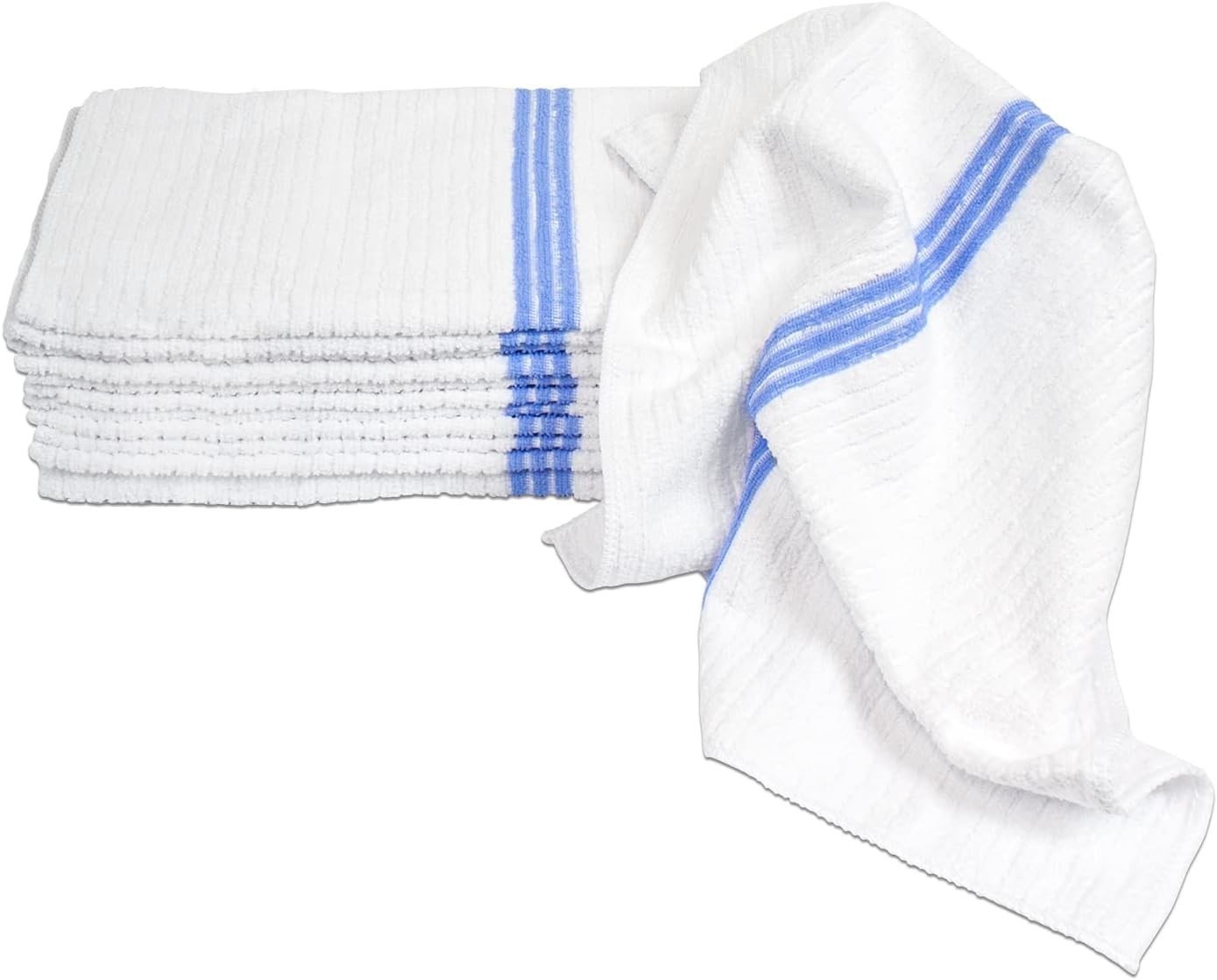 Ribbed Microfiber Bar Mop Towels, Super Absorbent, Cleaning & Drying Cloths, …