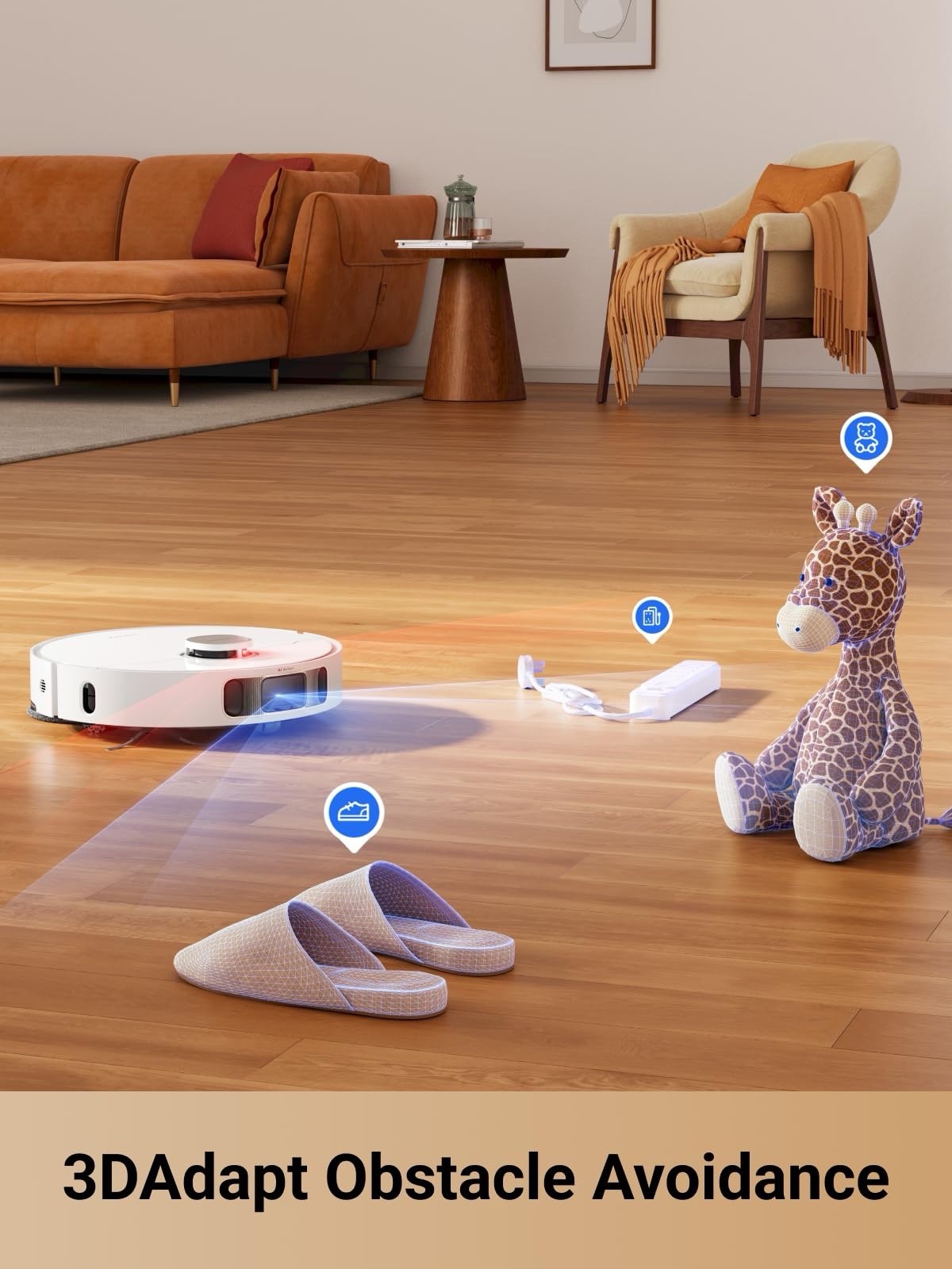 Dreame L10s Pro Ultra HEAT Robot Vacuum And Mop Combo 18″Cleaning Path White