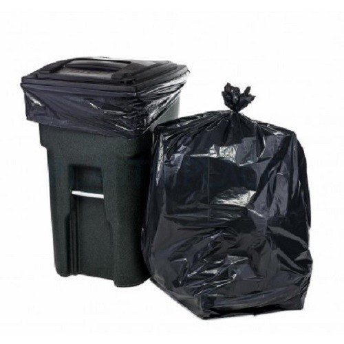 Plasticplace 64 Gallon Toter Compatible Trash Bags – 50 Bags on Rolls