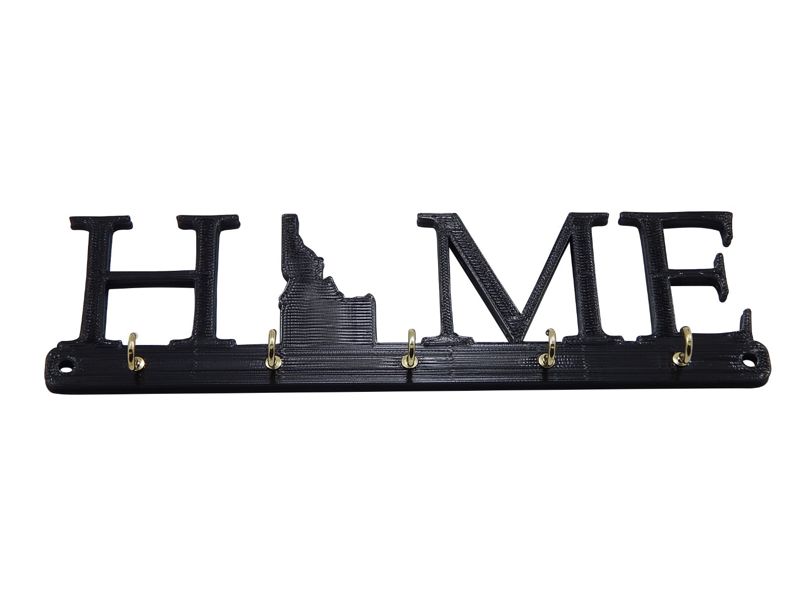 Idaho Home State Shape Key Holder Hanger Rack Hooks Housewarming Wall Gift