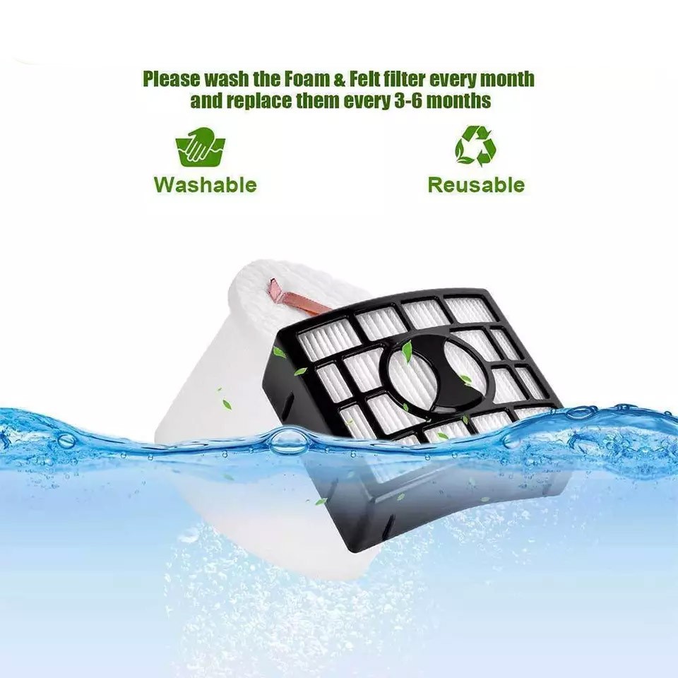 Replacement Filters For Shark DuoClean Powered Lift-Away Speed NV801 NV803 UV810