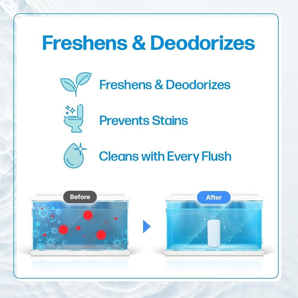 Automatic Toilet Bowl Cleaners(UPTO 2500 FLUSHES/Bottle),3-4 MONTH Lasting