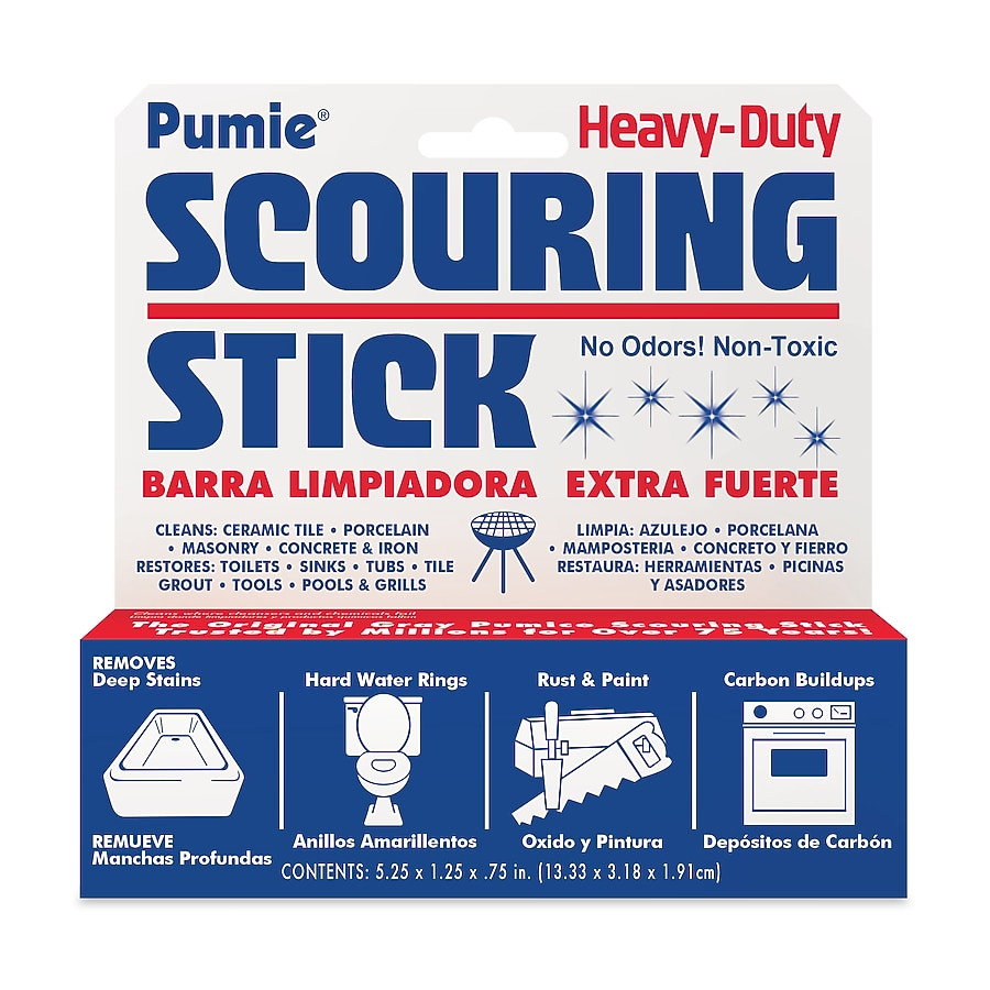 Pumie Heavy Duty Pumice Scouring Stick Cellulose Scouring pad