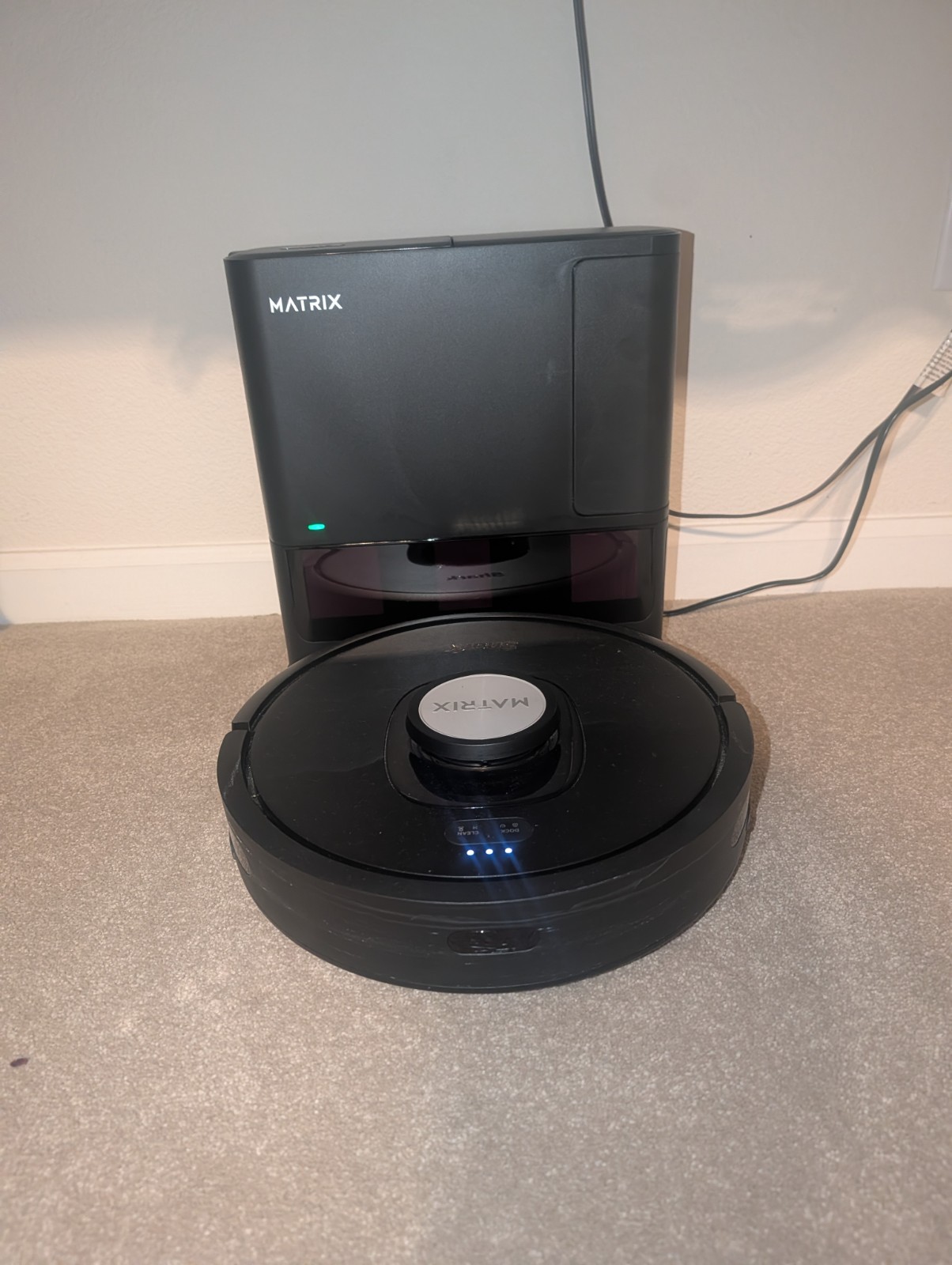 FREE SHIPPING Shark Matrix Self-Emptying Robot Vacuum UR2360EEUS Black