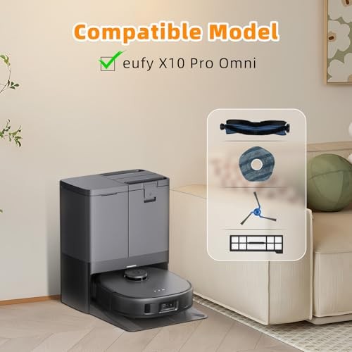 22 Pack Replacement Accessories for eufy X10 Pro Omni Robot Vacuum Cleaner, 2