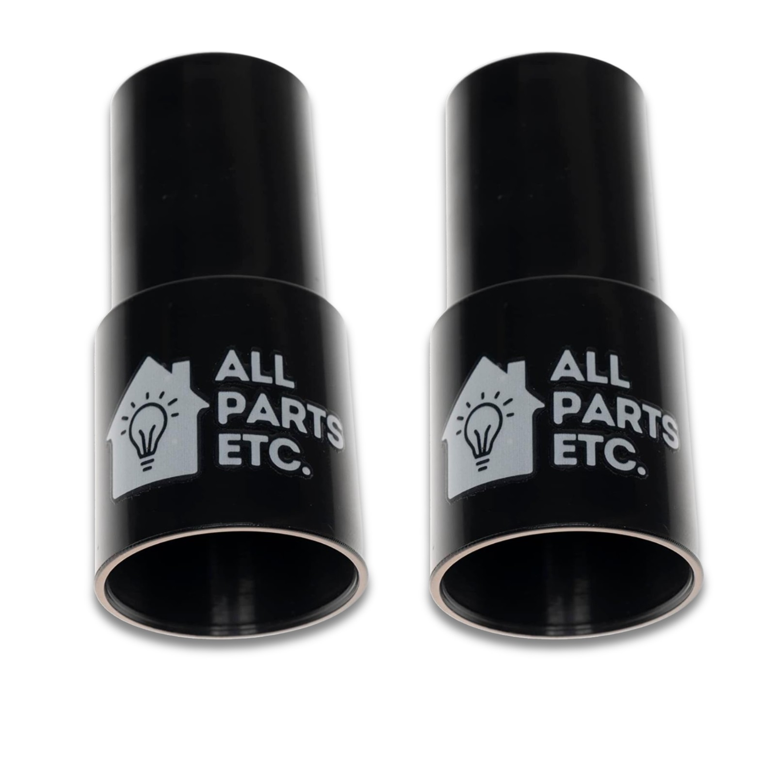 2-Pack Vacuum Hose Adapter 1 1/2” to 1 1/4″ 35mm to 32mm Adapter