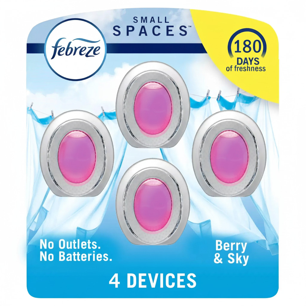 Febreze Air Freshener BERRY & BRAMBLE 1 Pack 45 Days Powerful Odor Eliminator
