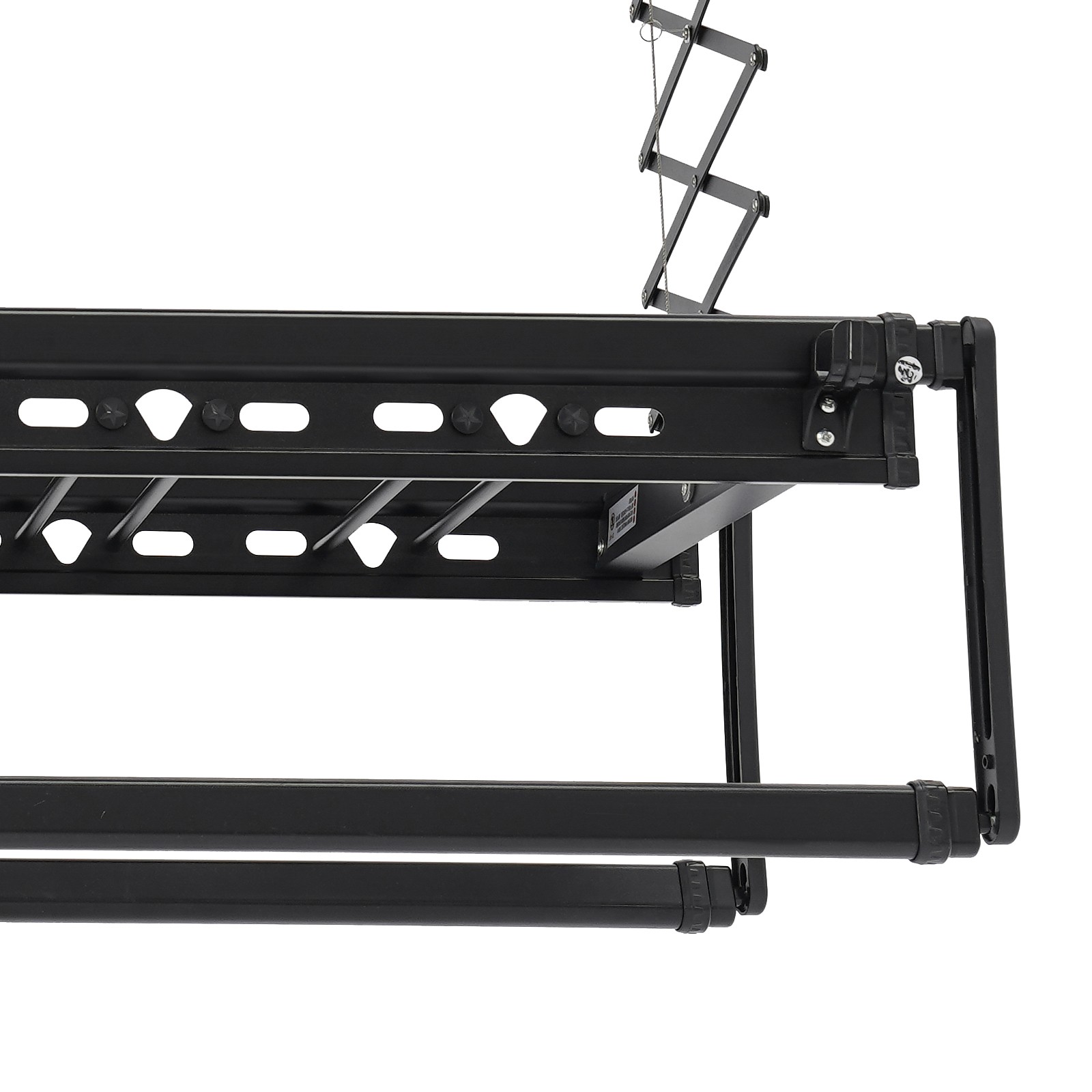 Airing Rack with Remote Control, 110V Electrical Airing Rack with Light