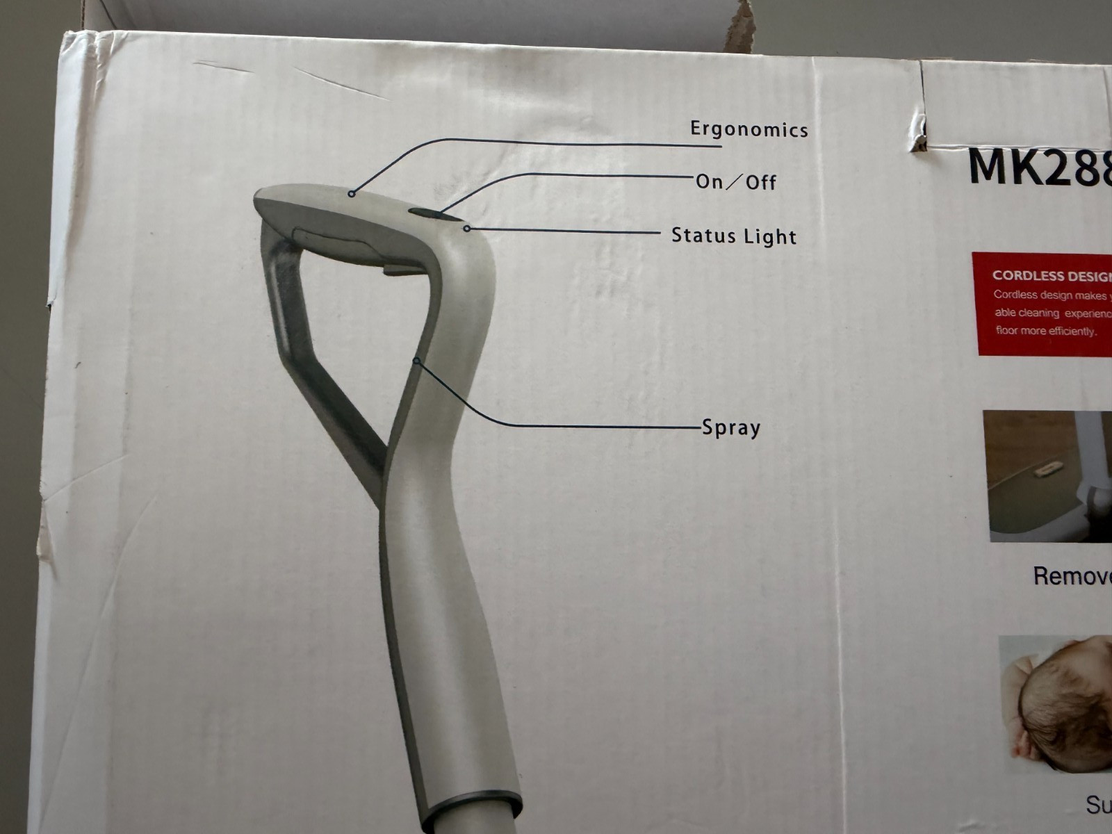 Mark Live Electric Mop Mk288 -New