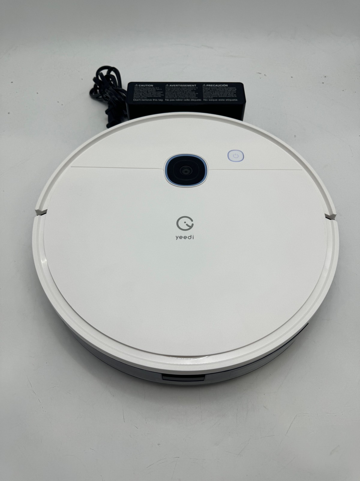 WHITE – Yeedi Robot Vacuum Cleaner DVX34 WITH DOCKING STATION