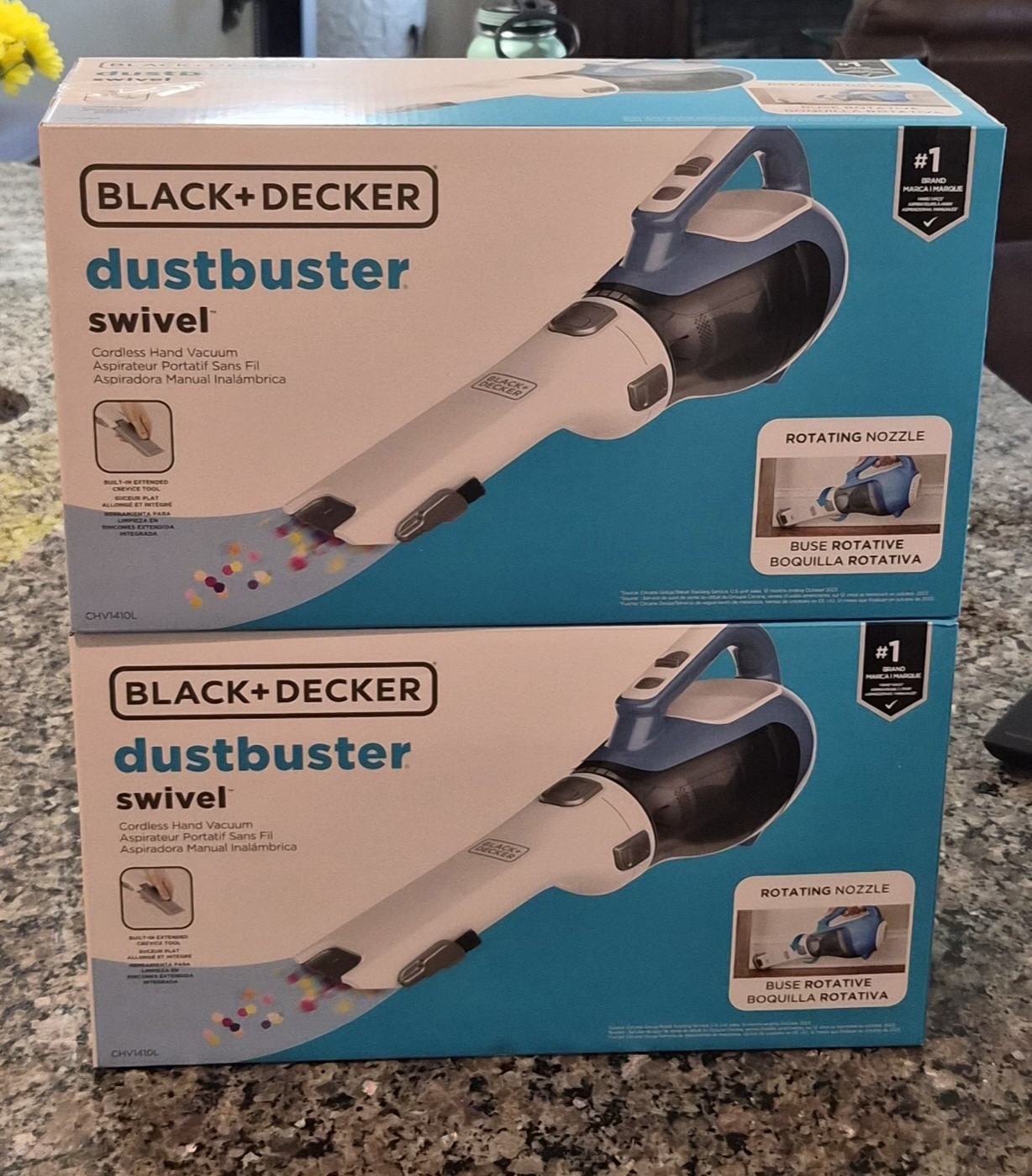 BLACK+DECKER dustbuster SWIVEL AdvancedClean Cordless Handheld Vacuum *SEALED*