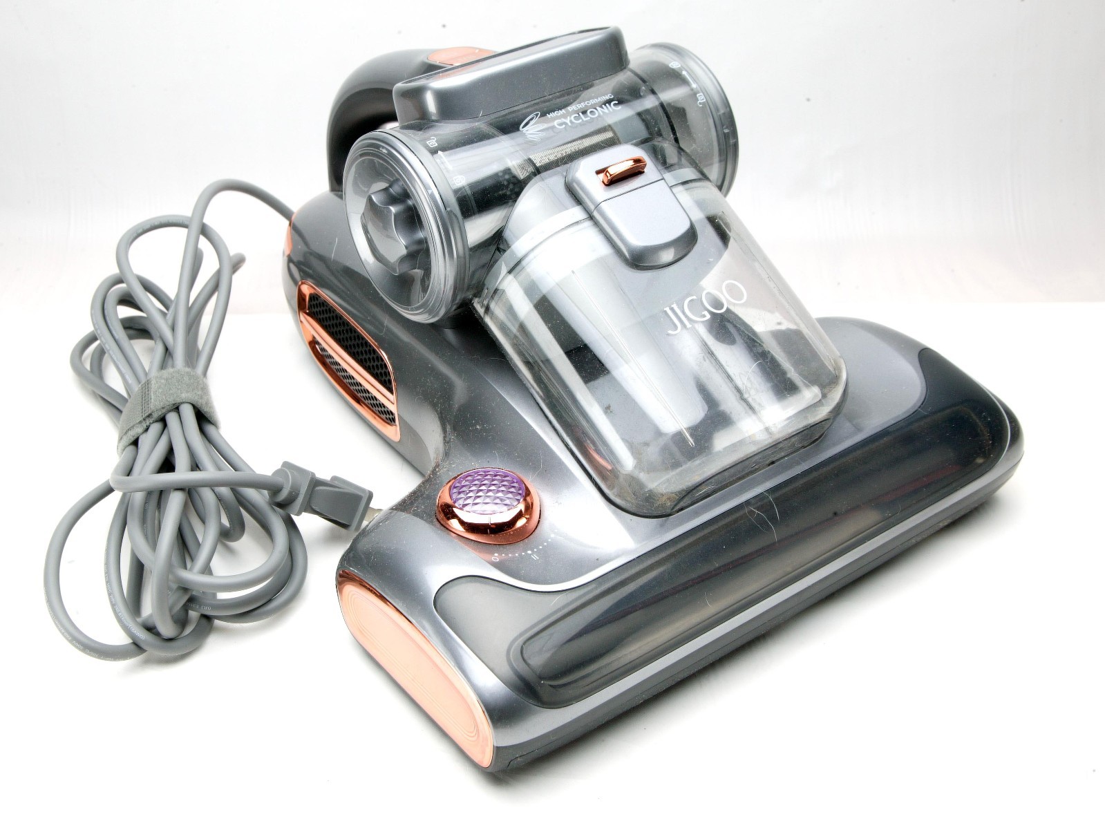 JIGOO T600 Mattress & Flat Surfaces Handheld Vacuum Dust Cleaner. Used Twice.