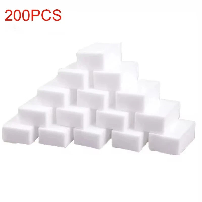 200Pcs Magic Sponge Eraser Melamine Washing Thick Remover Cleaning Foam Home US