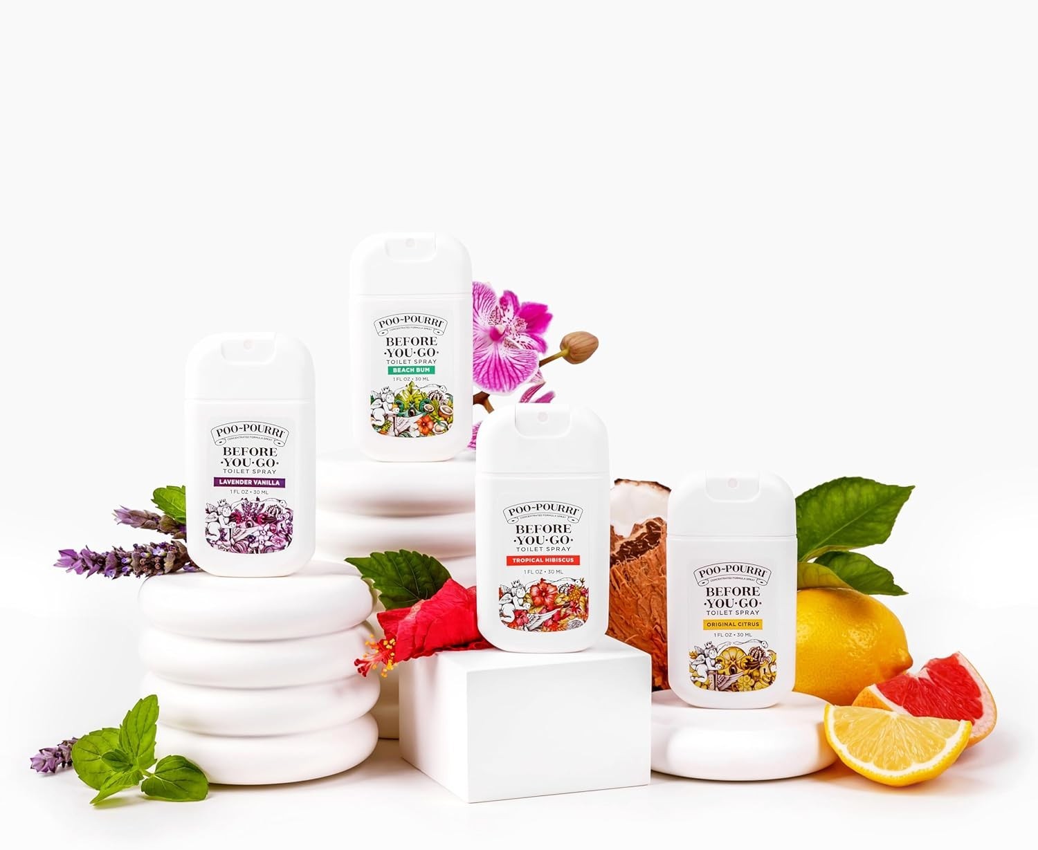 Poo Pourri Before You Go Toilet Spray – 3 Pack Variety 1 Fl Oz each Free US Ship