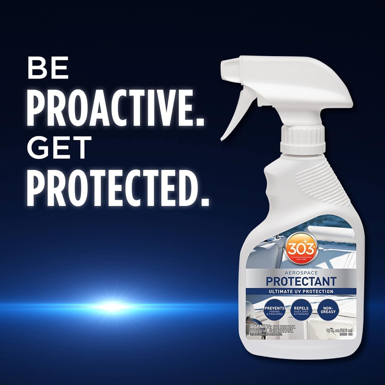 2 PACK 303 Aerospace Protectant 10 OZ Spray VINYL RUBBER PLASTIC LEATHER BOAT