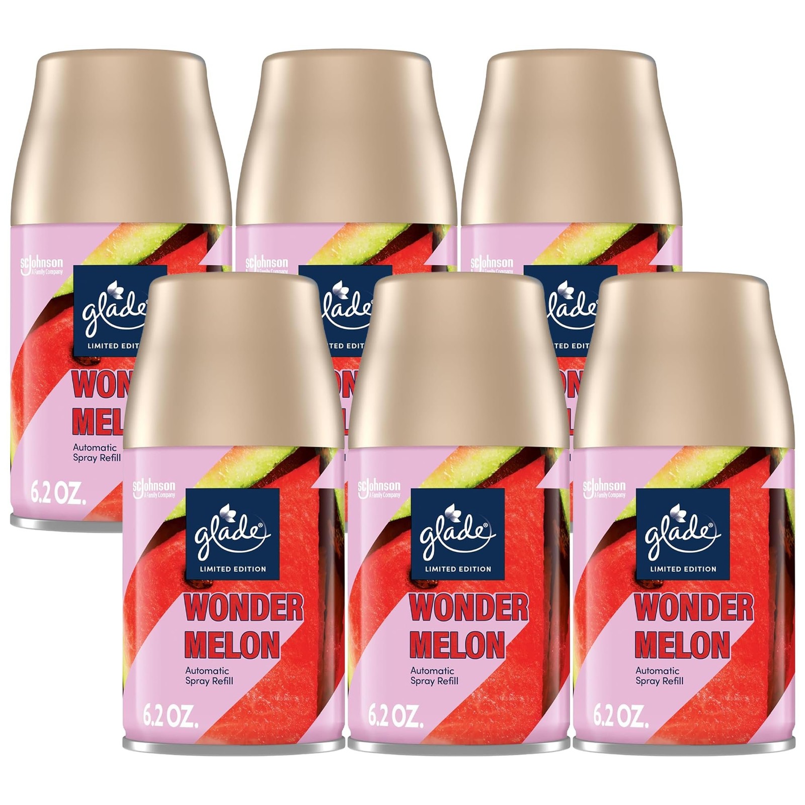 Glade Automatic Spray Refill, Wonder Melon, Scented Air Freshener for Home…