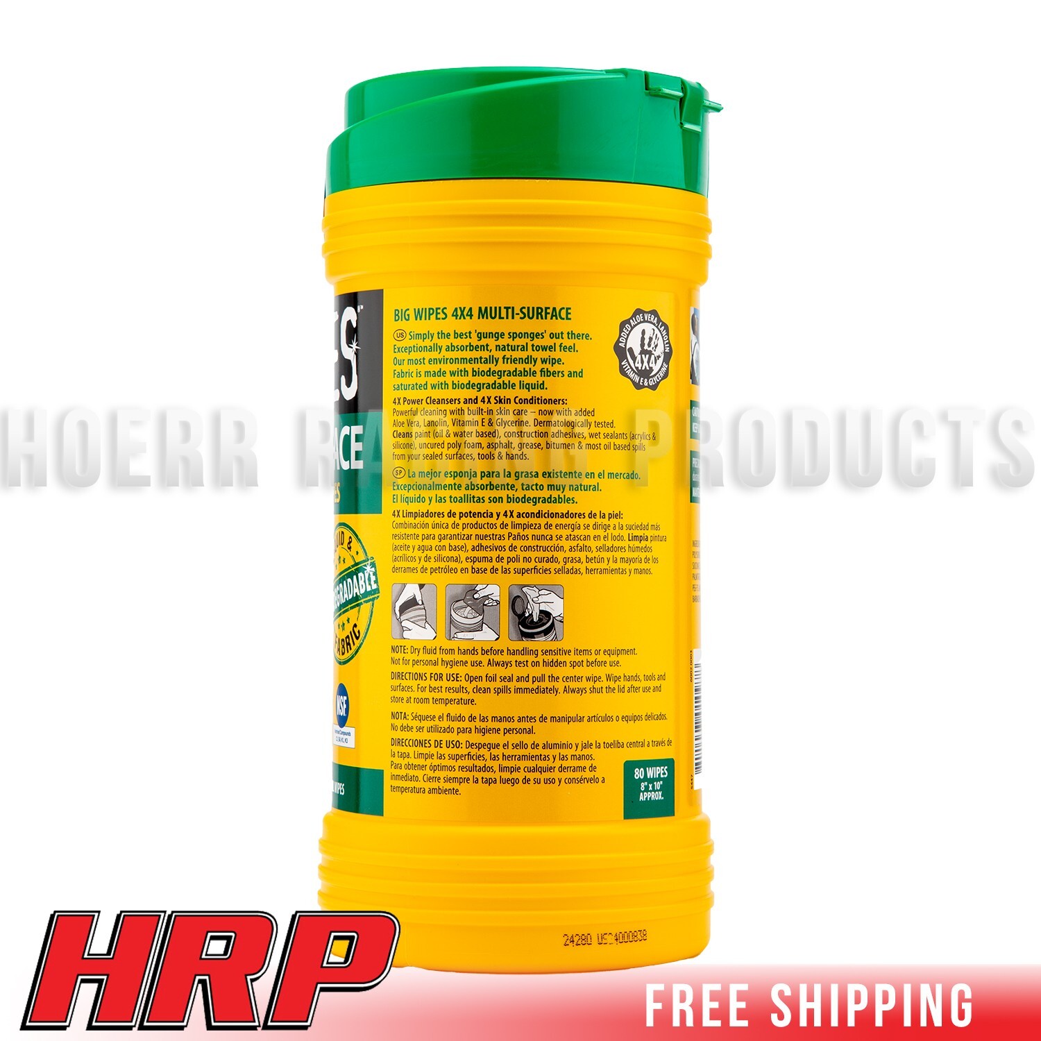 BIG WIPES-Multi-Surface Wipes 80 Count (80 Count (Pack of 1), Multi-Surface