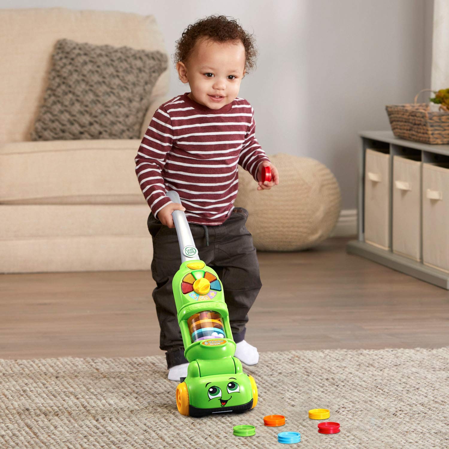 Pick Up and Count Vacuum, Green