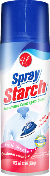 Professional Formula Spray Starch – Fresh Scent, 13oz. (Pack of 2)