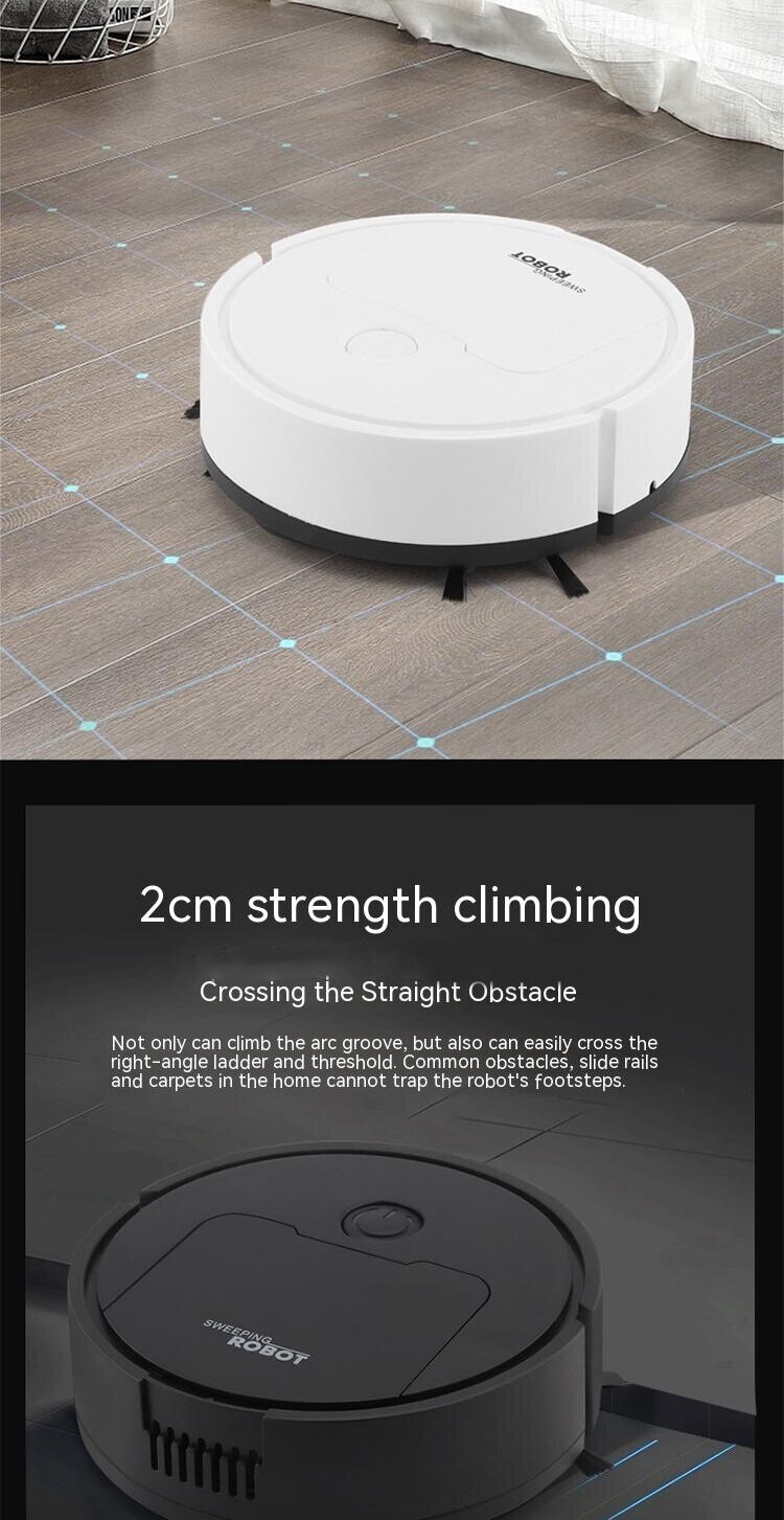 Mini Intelligent Robot Vacuum Sweeper- 40 min Running Time