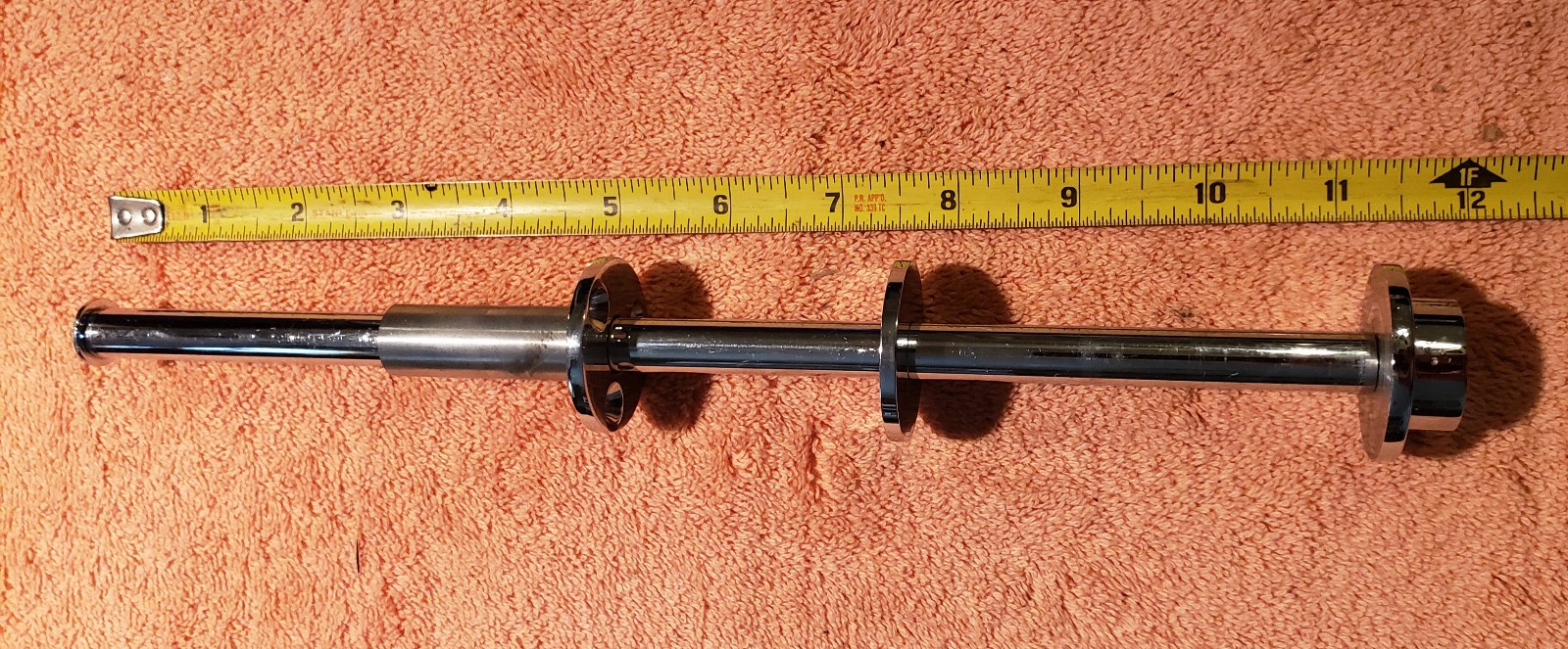 Colonial Bronze 11″ Garment Rod – Polished Chrome finish