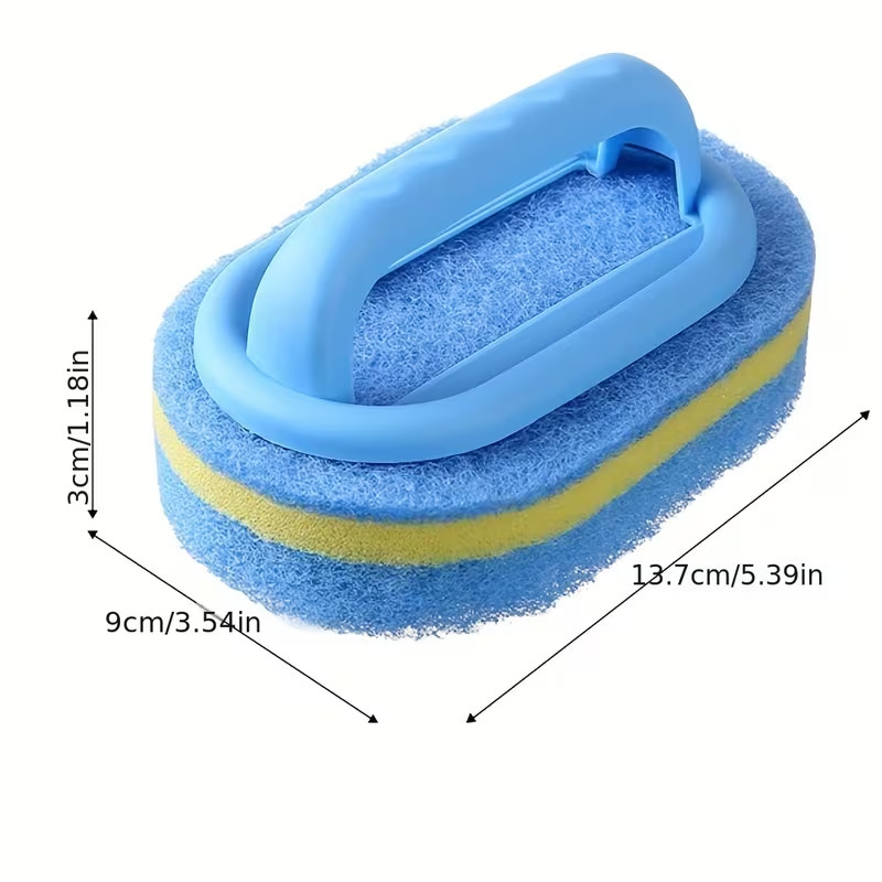 2× Magic Sponge Easy Cleaning Ceramic Tile Kitchen & Bathroom Surface Glass US