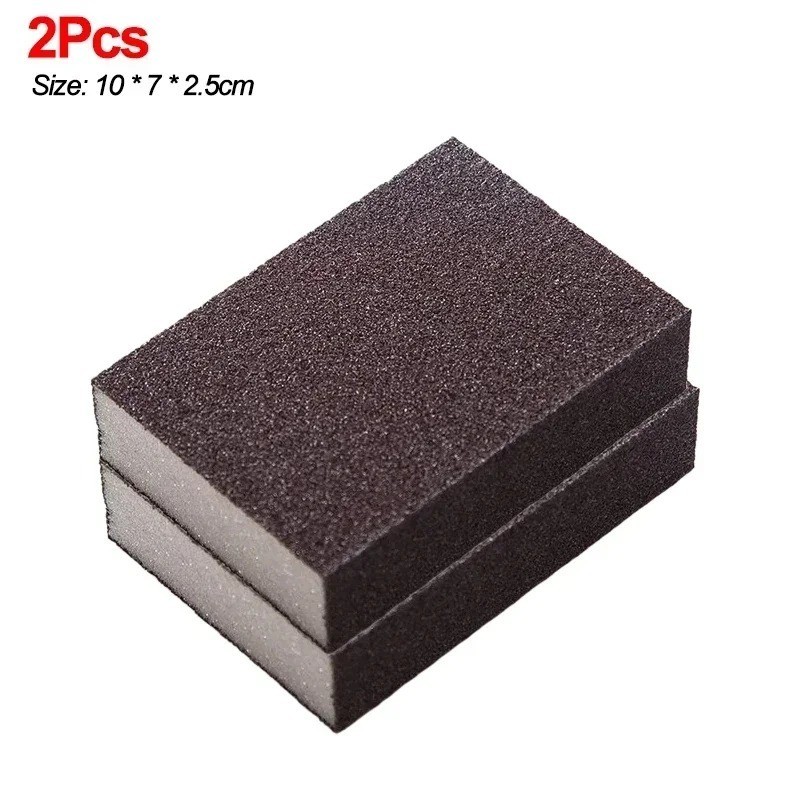 1/10PCS Carborundum Rust Remove Sponge – Heavy Duty Kitchen Cleaning Eraser