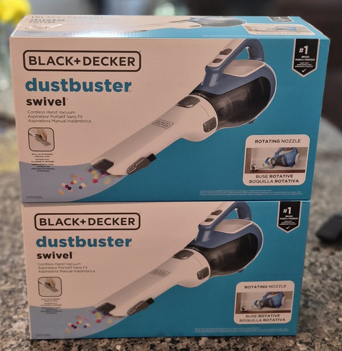 BLACK+DECKER dustbuster SWIVEL AdvancedClean Cordless Handheld Vacuum *SEALED*