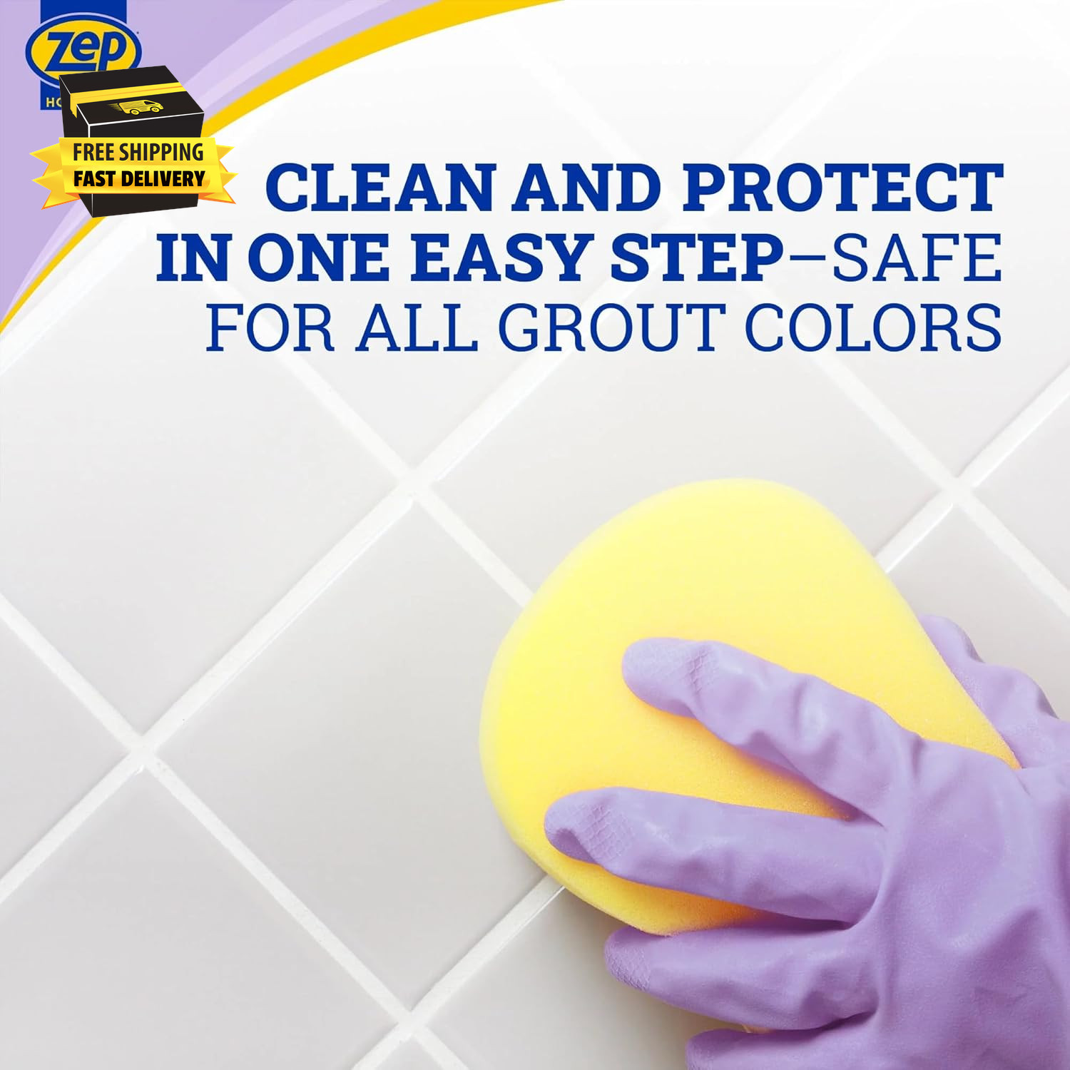 Home Pro Foaming Miracle Grout Cleaner & Protectant – 32 Fl. OZ – (Pack of 1) 2-