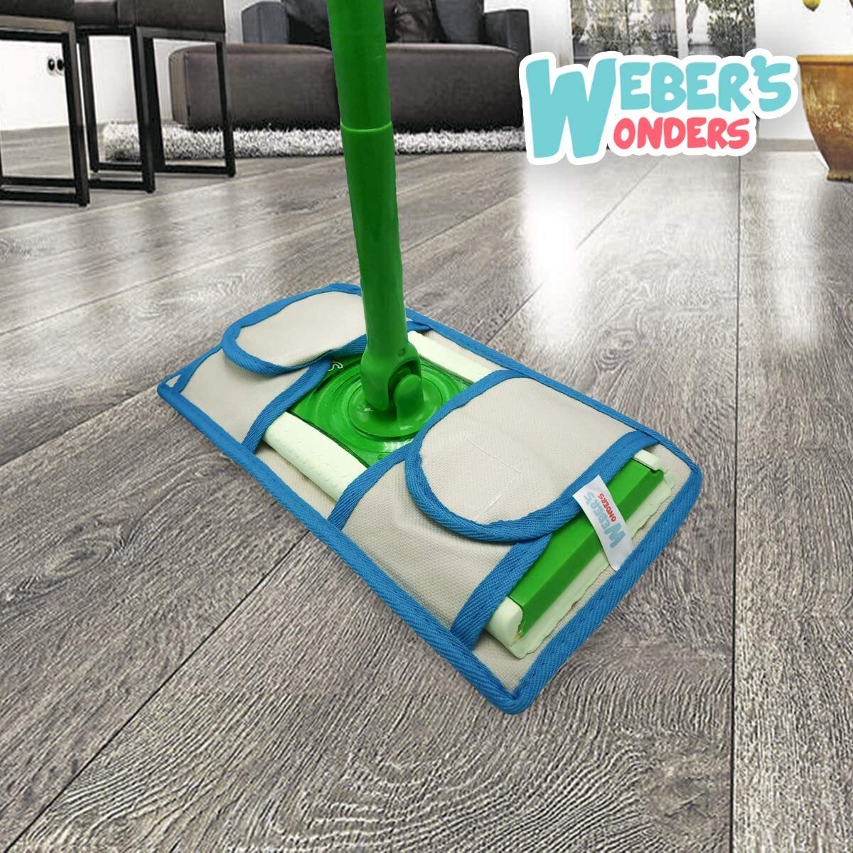Upgrade Cleaning With Our Super-absorbent Microfiber Mop Pad Refills Reusable
