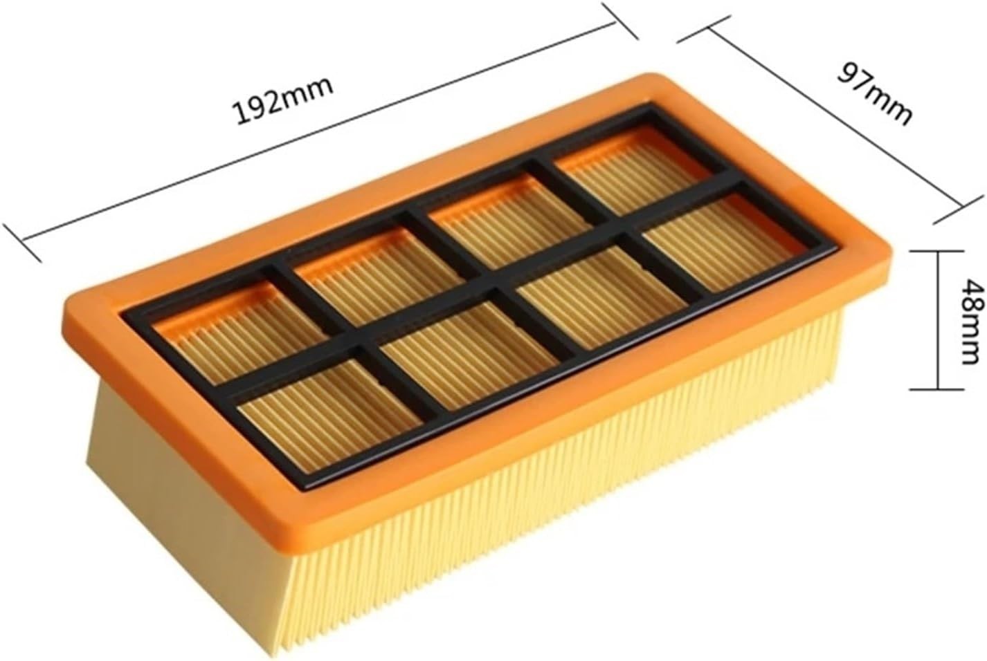 Replacements HEPA Filter Compatible for Karcher 6.415-953.0 AD 3.000 AD 3.200 AD