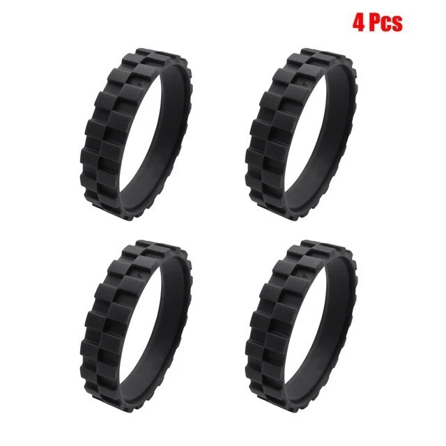 Front Wheel Anti-Slip Tires For iRobot Roomba i7 i7+ E5 E6 500 600 700 800 900