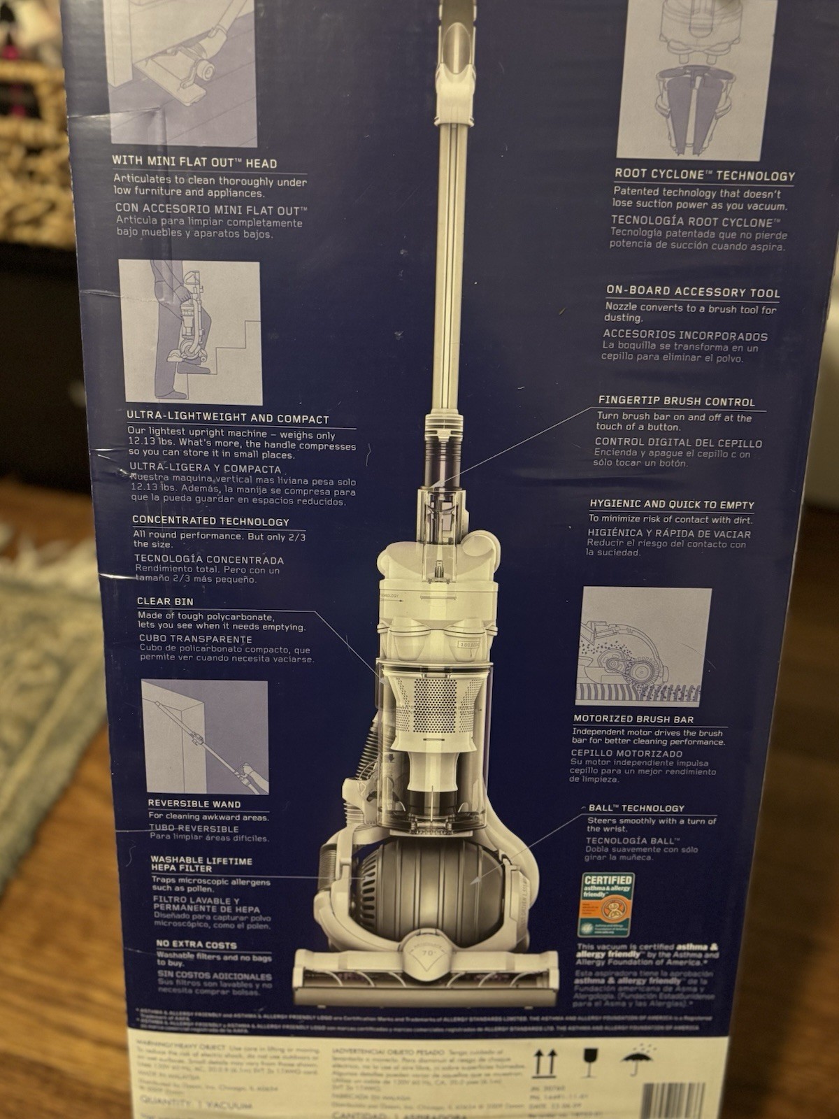 Dyson Ball Blueprint / Limited Edition Upright Vacuum Cleaner NEW Factory Sealed