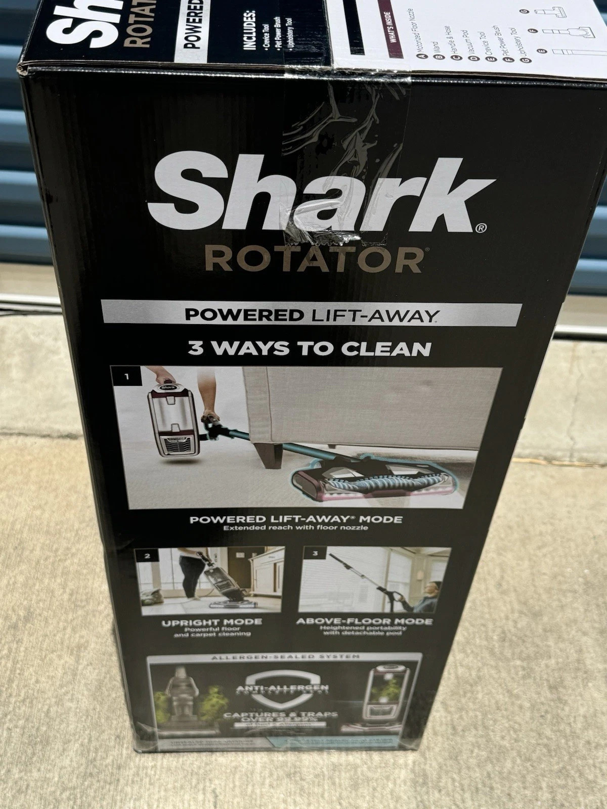 Shark NV752 Rotator Powered Lift-Away TruePet Upright Vacuum HEPA Filter 0.8 Cup
