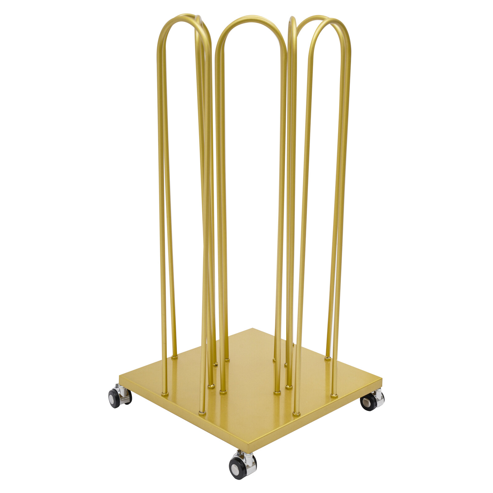 80cm(H) Hanger Organizer Stacker, Movable Hanger Rack, Gold Hanger Storage Rack