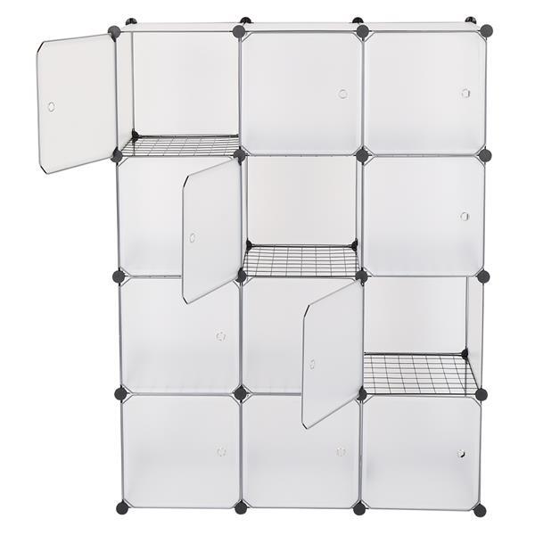 12-Cube Storage Shelf Cube Shelving Bookcase Bookshelf Organizing Closet Toy NEW